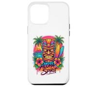 Aloha Spirit Tiki Art | Tropical Island Hawaï Surf Beach Coque pour iPhone 12 Pro Max