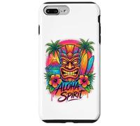 Aloha Spirit Tiki Art | Tropical Island Hawaï Surf Beach Coque pour iPhone 7 Plus/8 Plus