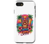 Aloha Spirit Tiki Art | Tropical Island Hawaï Surf Beach Coque pour iPhone SE (2020) / 7/8