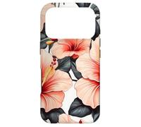 Aloha Style hawaïen Hibiscus Fleurs Floral Motif Coque pour iPhone 17 Pro