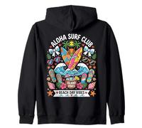 Aloha Surf Club Island Vibes Beach Day Surf Surf Sweat à Capuche