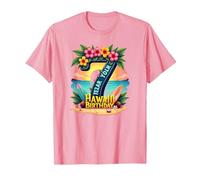 Aloha to Seven Years : Cadeau d'anniversaire hawaïen T-Shirt, Homme, Rose, 3XL