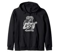 Aloha Ukulélé Hula Haku Lei Hawaii Style Vintage Sweat à Capuche