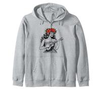 Aloha Ukulélé Hula Haku Lei Hawaii Sweat à Capuche