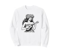 Aloha Ukulélé Hula Haku Lei Hawaii Sweatshirt