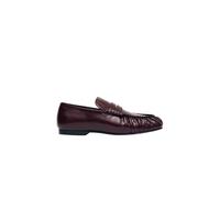 Alohas - Aven Rift Leather Mocassins - Femme - Chaussures - Rouge - Taille: 35 EU