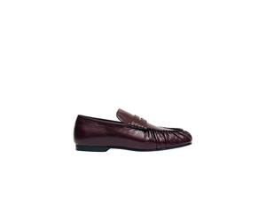 Alohas - Aven Rift Leather Mocassins - Femme - Chaussures - Rouge - Taille: 40 EU