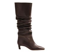 Alohas - Kalila Bottes en Cuir Marron - Femme - Chaussures - Brun - Taille: 39 EU