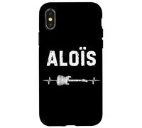 Aloïs Guitare Battement De Coeur Musique Guitariste Coque pour iPhone X/XS