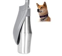 Aloka Olivia Yang Gourde pour Chien, Bouteille d'eau Isotherme 750ml INOX, Distributeur d'eau Portable pour Chiens en Promenade ou en Voyage