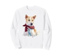 Aloka - The Walk for Peace Dog Spreading Hope Aquarelle Sweatshirt