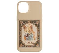 Aloka The Walk for Peace Dog Spreading Hope Indian Art Coque pour iPhone 14 Plus