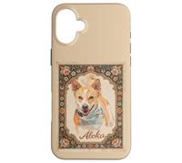 Aloka The Walk for Peace Dog Spreading Hope Indian Art Coque pour iPhone 16 Plus