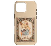 Aloka The Walk for Peace Dog Spreading Hope Indian Art Coque pour iPhone 16 Pro Max