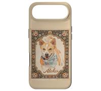 Aloka The Walk for Peace Dog Spreading Hope Indian Art Coque pour iPhone Air