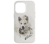 Aloka The Walk for Peace Dog Spreading Hope Indian Ink Art Coque pour iPhone 14 Pro Max