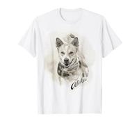 Aloka The Walk for Peace Dog Spreading Hope Indian Ink Art T-Shirt