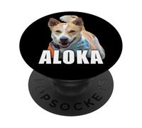 Aloka - The Walk for Peace Monk Dog Spreading Hope PopSockets PopGrip Adhésif