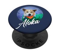 Aloka - The Walk for Peace Monk Dog Spreading Hope PopSockets PopGrip Adhésif
