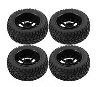 Alomejor 1/10 Pneu pour la Voiture Hors de la Route - Extrémités du Pneu de en Caoutchouc Durable pour Sa Poignée maximale: s'adapte au HSP HPI 1/10 Voiture