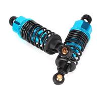 Alomejor 1:10 RC Car -Métal Absorbeur à Amortisseur Bleu 2PCS High-Pièces de Rechange Pièces Faciles à Installer pour JLB HSP EM DHK HPI (65 mm)