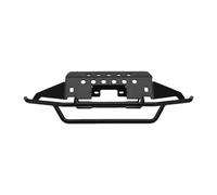 Alomejor 1/10 RC Crawler Pare-Chocs Avant, Pare-Chocs en Acier Inoxydable | Construction en Nylon et Acier Inoxydable, Hauteur Réglable pour Franchir les Obstacles, Inclut Cadre D'installation et