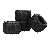 Alomejor 1/8 RC Car Bikes Roues en Caoutchouc Pneus Durables Qui Respectent L'environnement pour la Course ZD avec un Grand Pied 4pcs 170 X 103 Mm, adapté au Camion