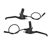 Alomejor 1 Paire de Leviers de Frein de Vélo, Poignée de Frein de Vélo électrique en Alliage D'aluminium avec Prise étanche pour Le Cyclisme