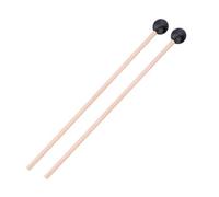 Alomejor 1 Paire de Maillets Marimba à Percussion tête en Caoutchouc avec Manche en Bois Lisse Maillets Bâtons pour Percussion Marimba
