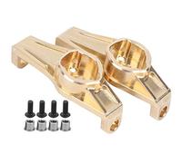 Alomejor 1 Paire de Porte-moyeu Avant Robuste en Laiton C Porte-moyeu C moyeu de Direction Accessoire RC pour Traxxas 1/10 RC contrepoids