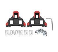 Alomejor 1 Paire Taquet de Vélo Vélo de Route Pédale Crampons Autobloquants pour Vélo Taquet de Vélo Sabot de Vélo pour Accessoire de Vélo de Montagne(Rouge)