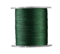 Alomejor 1 x 300 m de Fil de pêche tressé à 4 brins Super résistant multifilament 9 Tailles en Vert (8-Vert)