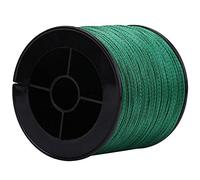 Alomejor 1 x 300 m de fil de pêche tressé à 4 brins super résistant multifilament 9 tailles en vert (5-vert)