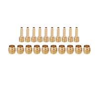 Alomejor 10 Ensemble Aiguille D'huile de Vélo Tête d'olive Vélo Tuyau de Frein à Disque Hydraulique Insertion d'olive Connecteur d'olive pour Magura MT2, MT4, MT5, MT6, MT7, MT8