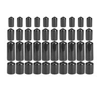 Alomejor 10 Pièces Embouts de Queue de Billard en Caoutchouc, Protecteurs de Bout pour Cues de Billard 12mm, Accessoires de Remplacement pour Joueurs de Billard