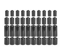 Alomejor 10 Pièces Embouts de Queue de Billard en Caoutchouc, Protecteurs de Bout pour Cues de Billard 12mm, Accessoires de Remplacement pour Joueurs de Billard
