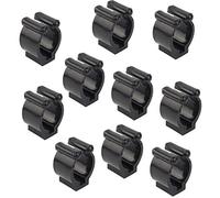 Alomejor 10 Pièces Support de Queue de Billard et de Piscine - Embouts Adaptateurs en Plastique pour Cues de 12 mm et 13 mm - Accessoires de Snooker, Billard Américain et Pool - Cl