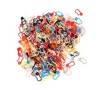 Alomejor 1000 Pièces Marqueurs de Tricot Colorés Durables pour L'artisanat de Bricolage, Pinces à Crochet en Plastique pour Compteur de Points, Adaptés à la Plupart des Personnes du Bon âge