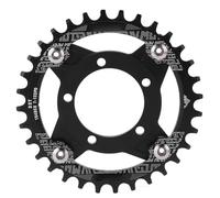 Alomejor 104BCD 32T Adaptateur de Vitesse de Roue de Chaîne de Plateau de Vélo pour Moteur Mid Drive