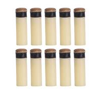 Alomejor 10pcs Cue Tips Pièces de Rechange pour Bâton de Billard Fournitures d'outils de Réparation pour Tig de Billard (10mm / 11mm / 12mm / 13mm(11mm)