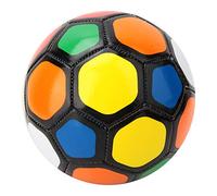 Alomejor 13 Cm Dia #2 Enfants Football Cousu avec Précision Pression d'air Interne Stable pour Les Enfants et Les étudiants (Boules colorées)