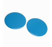 Alomejor 2 Curseurs, Disques Coulissants Double Face pour Un Entraînement Complet du Corps à la Maison ou à la Salle de Sport, avec Un Design Compact pour Le Voyage et Le Stockage. (Blue)