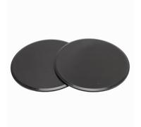 Alomejor 2 Curseurs, Disques Coulissants Double Face pour Un Entraînement Complet du Corps à la Maison ou à la Salle de Sport, avec Un Design Compact pour Le Voyage et Le Stockage. (Black)