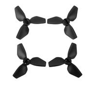 Alomejor 2 Paires D'hélices pour Drone Neo, Pales de Rechange en Polycarbonate avec Vis, Ajustement sur Mesure et équilibrage Dynamique pour des Performances Améliorées (Black)