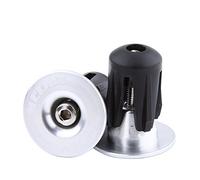 Alomejor 2 pièces Bouchons d'extrémité de Barre de vélo coloré en Alliage d'aluminium Barre de vélo Prise de poignée de Guidon de vélo Embouts pour la Plupart des vélos VTT vélo