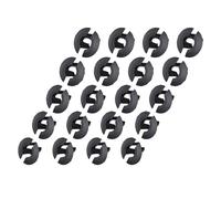 Alomejor 20 Pièces de Fixations à œillets de Déflecteur D'air Avant de Haute qualité pour GM Sierra 1500 Silverado 1500 Yukon 1999-2015, Sécurisez Votre Déflecteur D'air