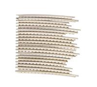 Alomejor 20 pièces Fil de Frette de Guitare 2mm en Cuivre pour Guitares Folk - Accessoire de Réparation et Maintenance de Guitare Acoustique, Frettes Professionnelles pour Réparation Folk