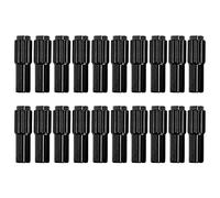 Alomejor 20pcs Vis de Câble de Vélo en Alliage en Aluminium Construction Constante pour Le Vélo de Montagne et Les Accessoires de de Course (Black)