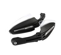 Alomejor 2pcs 7/8 Moto-protège-Mains, Signal de Virage à LED Universel Protecteur de Garde d'éclair