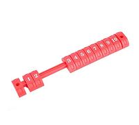 Alomejor 2pcs Compteur de Football de Table Compteur de 10 Numéros Indicateur pour Les Tables de Baby-Foot Standard(Bleu&Red)